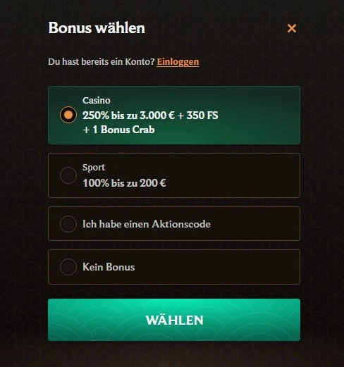 CrownPlay Casino Registrierung Schritt-für-Schritt